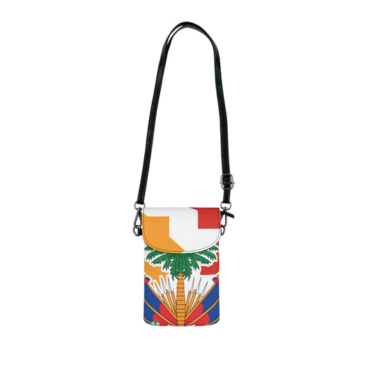 Haitian Flag / Small Cell Phone Wallet