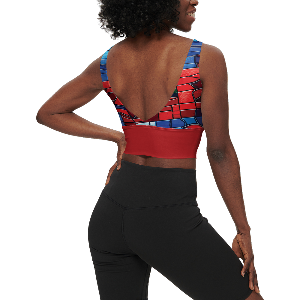 Women’s Longline Haitian Flag | Soft Texture