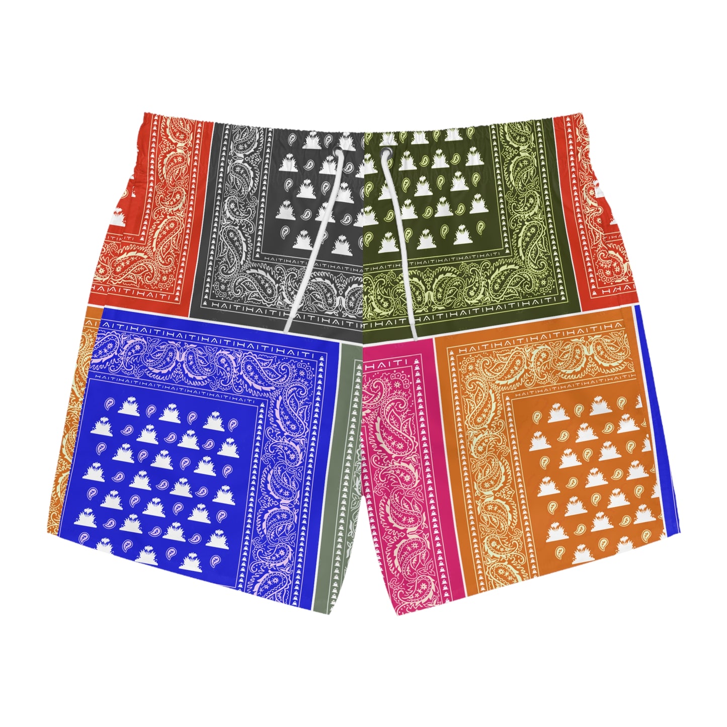 Haitian Bandana | Swim Trunks