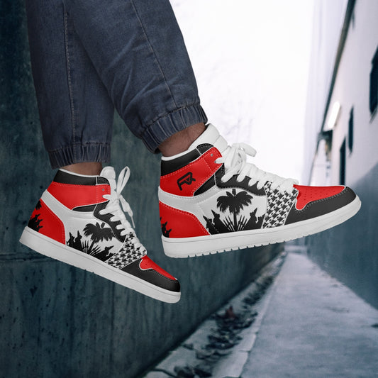 AJ1 Haitian Palm Tree | High-Top Sneakers