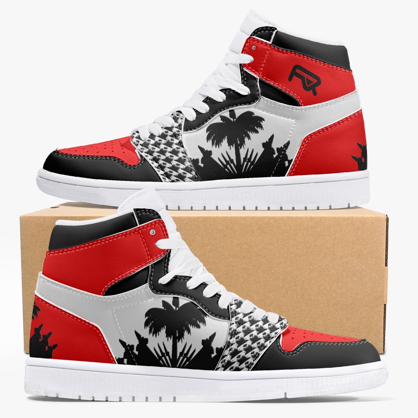 AJ1 Haitian Palm Tree | High-Top Sneakers