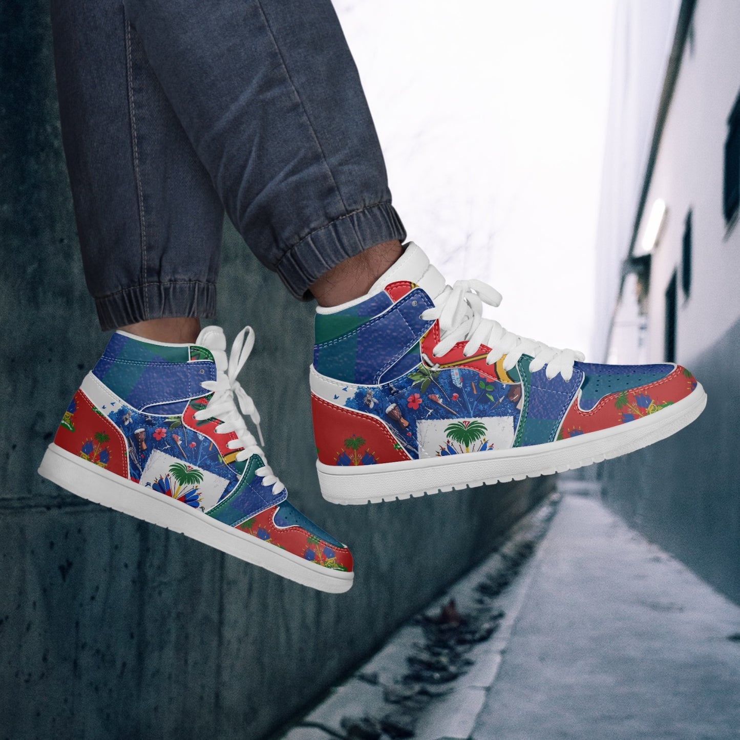 Haitian AJ1 High Top / White