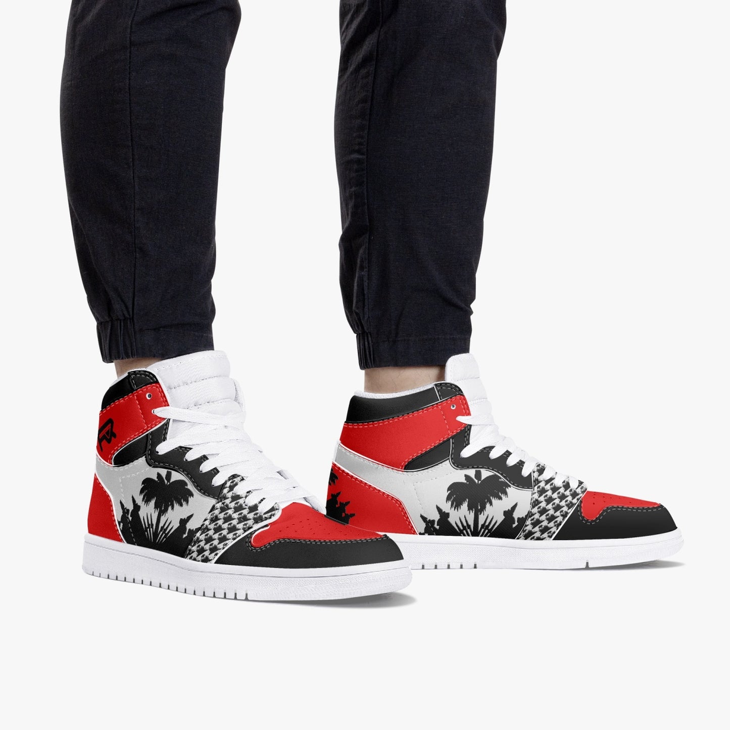 AJ1 Haitian Palm Tree | High-Top Sneakers