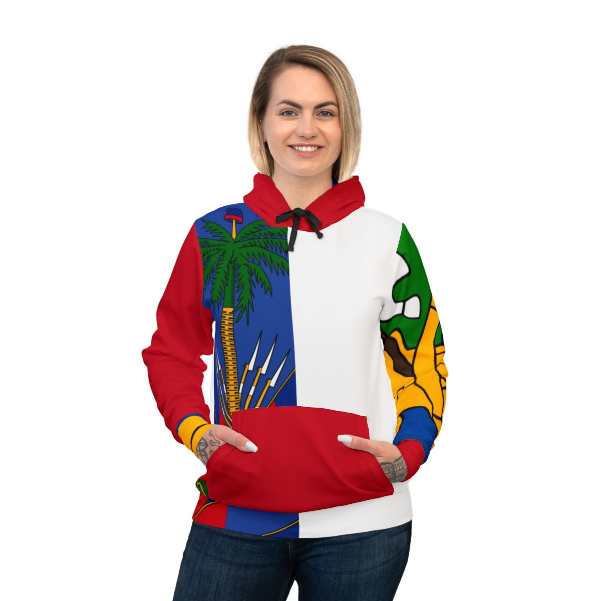 Haitian Flag Hoodie 2024