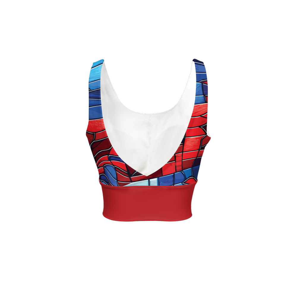 Women’s Longline Haitian Flag | Soft Texture