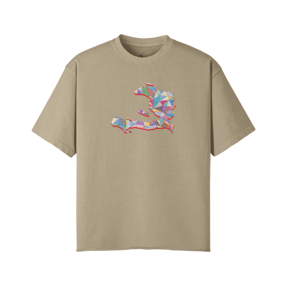 Haitian Map Tee