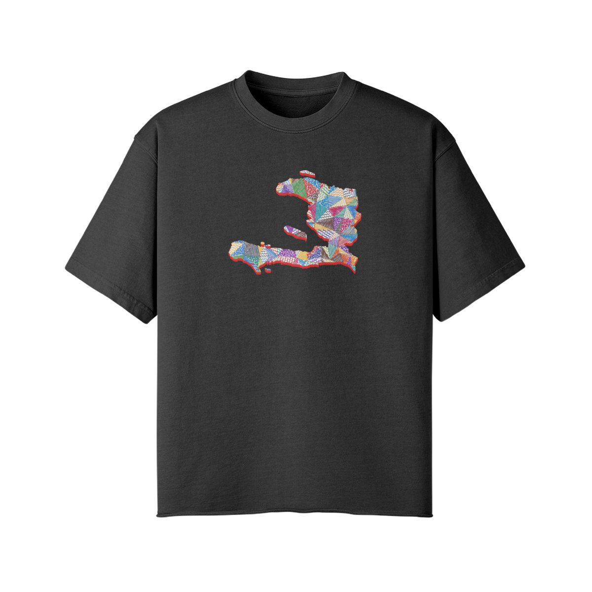 Haitian Map Tee