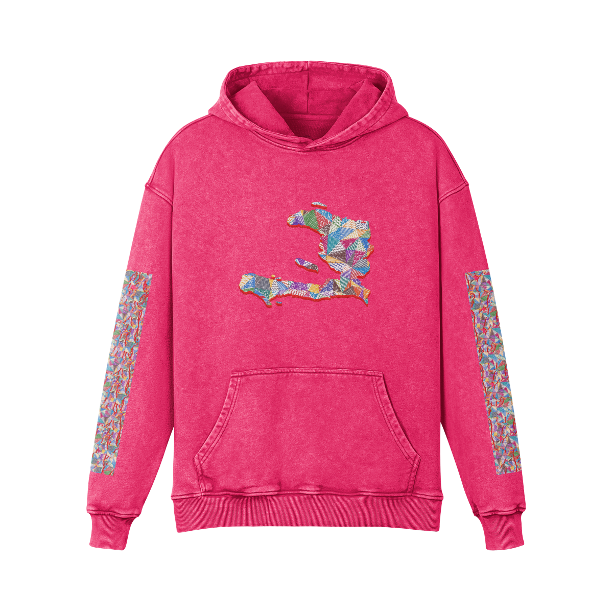 Haitian Map Hoodie