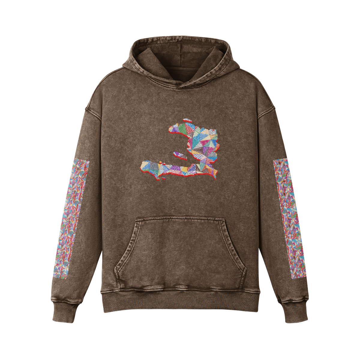 Haitian Map Hoodie